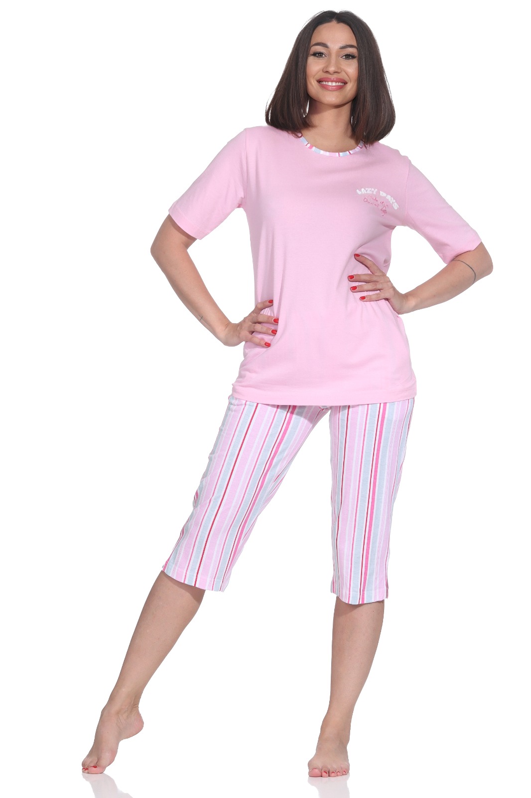 Jersey Capri Suit